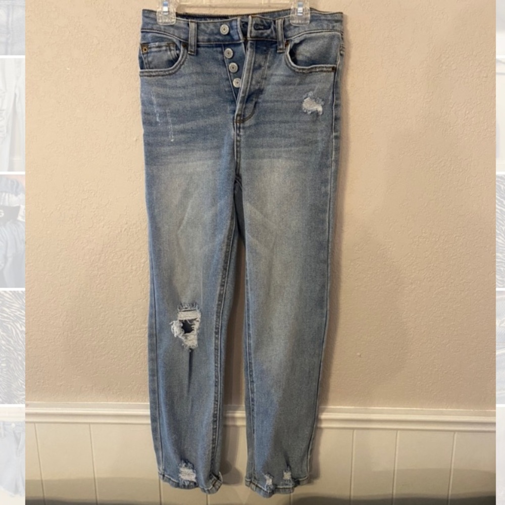 high wasted denim